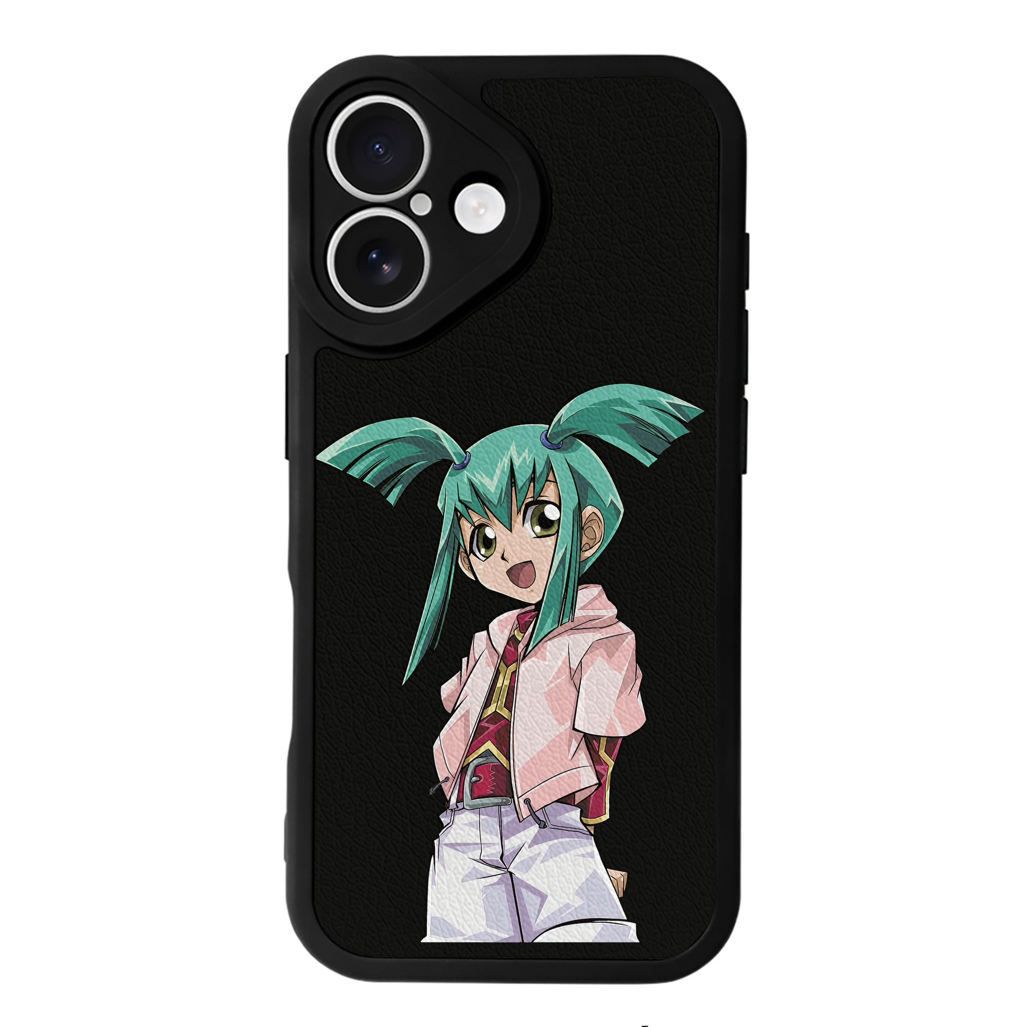 遊☆戯☆王 Yu-Gi-Oh! 【iPhone 16シリーズ対応】シリコンスマホケース（レザー調） 材質：シリコン